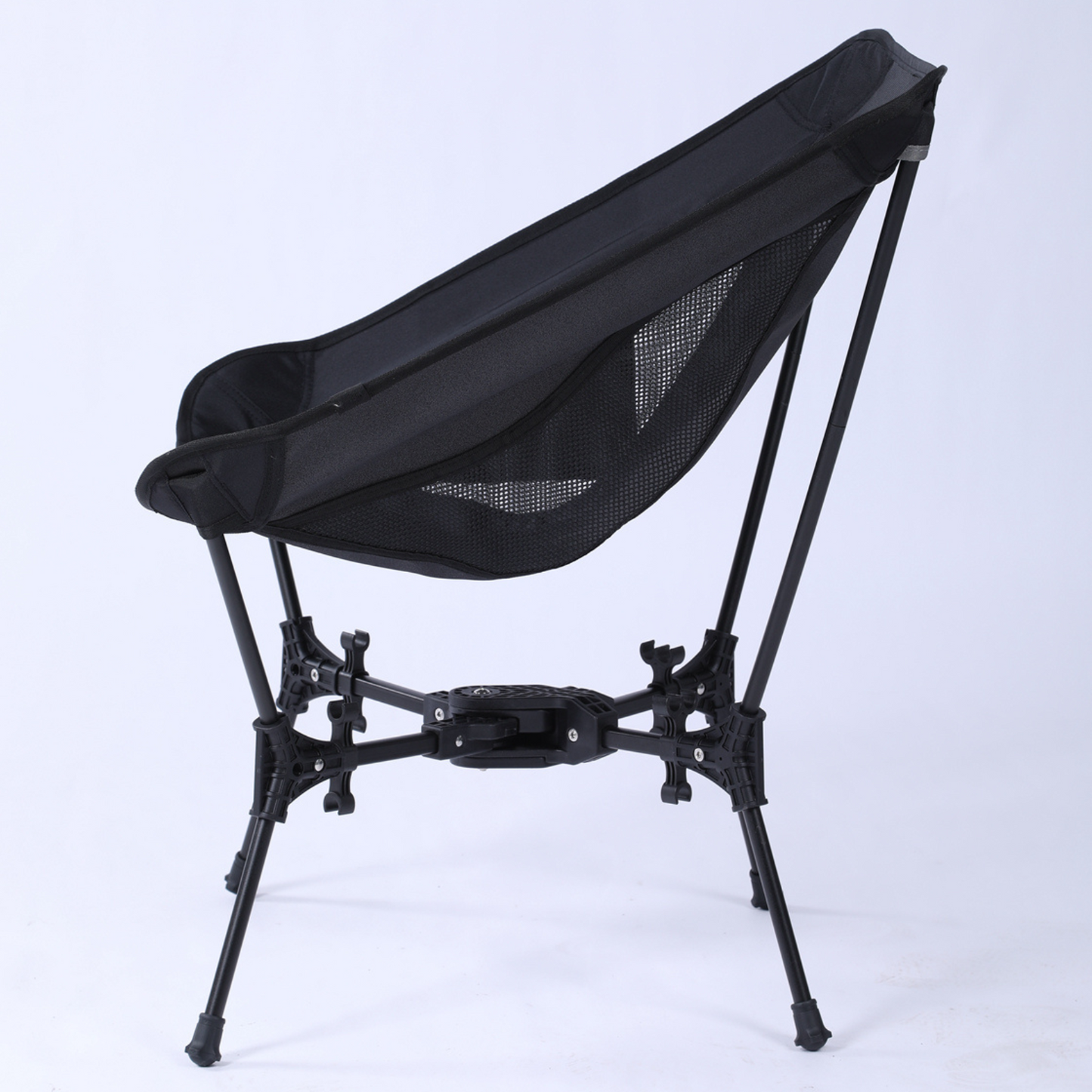 Wildhiker Compact Camping Chair – Portable Folding, Lightweight with Wide Seat and Side Pocket – Easy to Pack for Travel