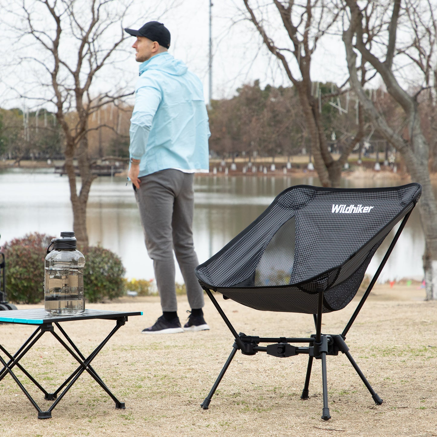 Wildhiker Basics Grid-patten Camping Chair