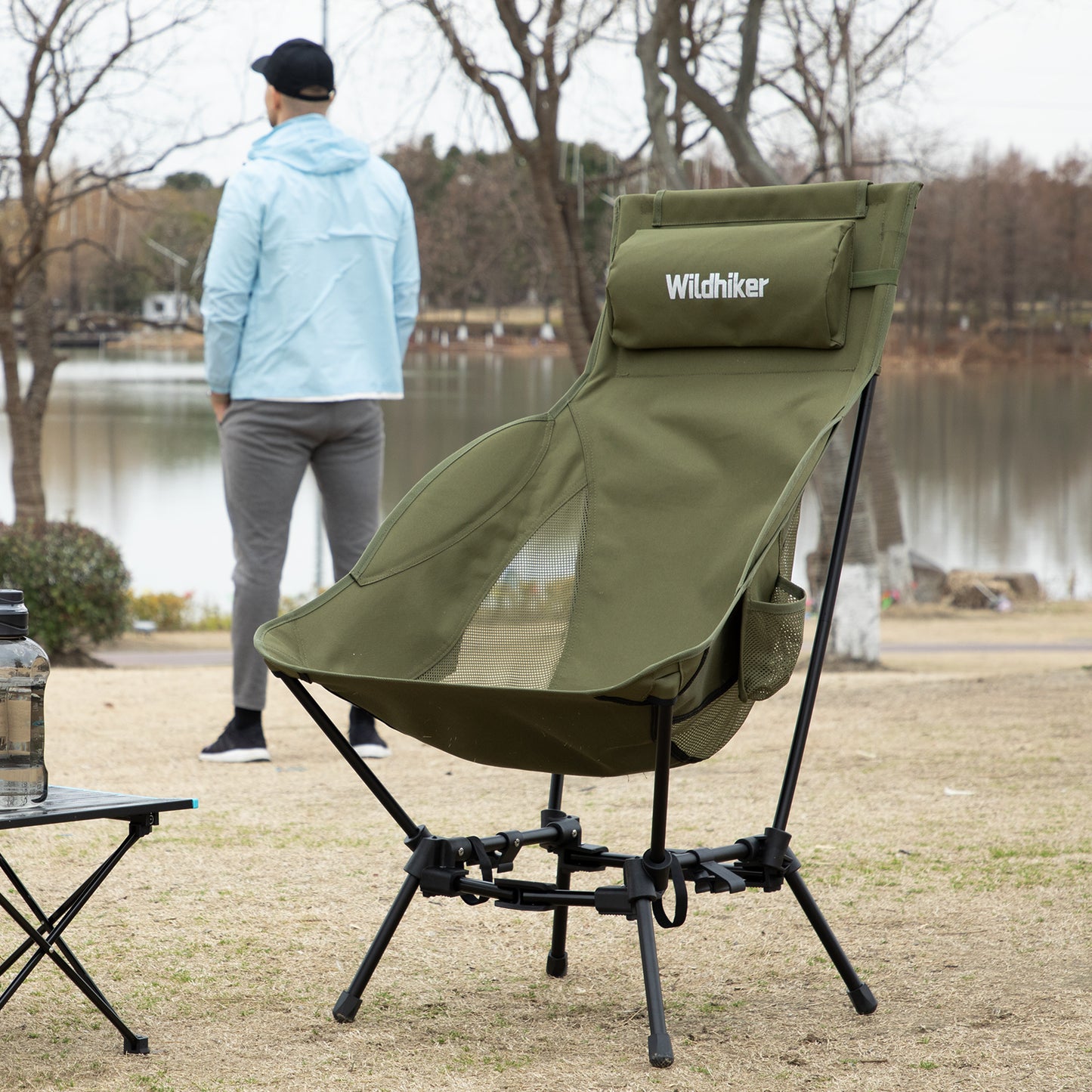 Wildhiker Large High Back Camping Chair