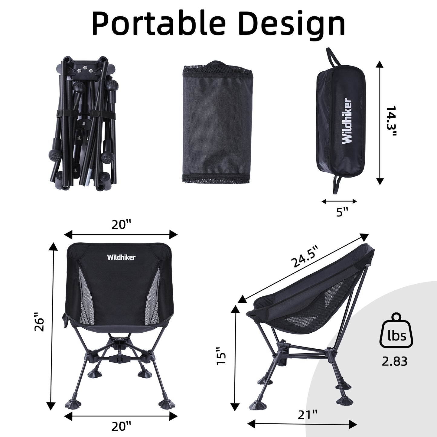 Wildhiker Basics Camping Chair