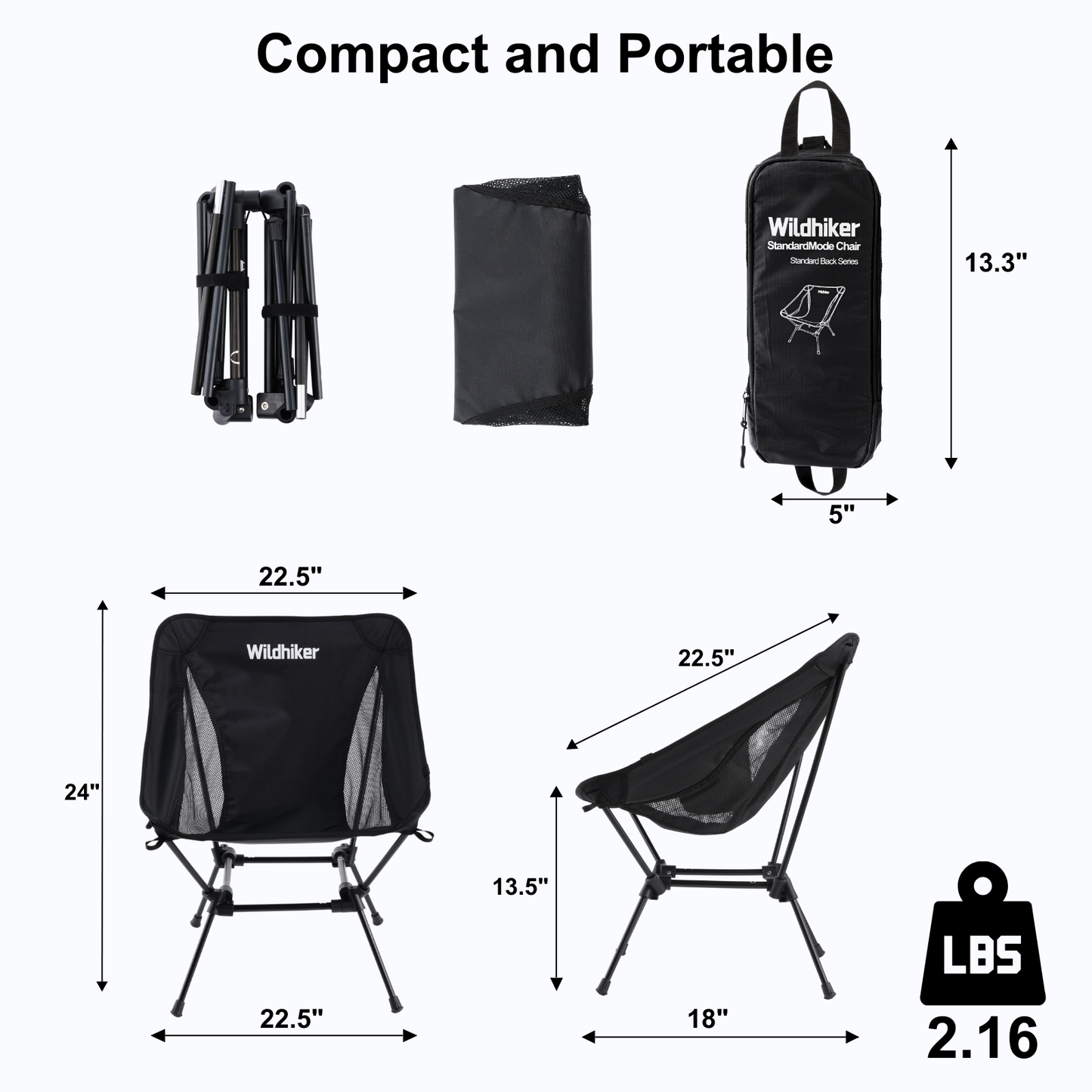 Wildhiker Standard Camping Chair