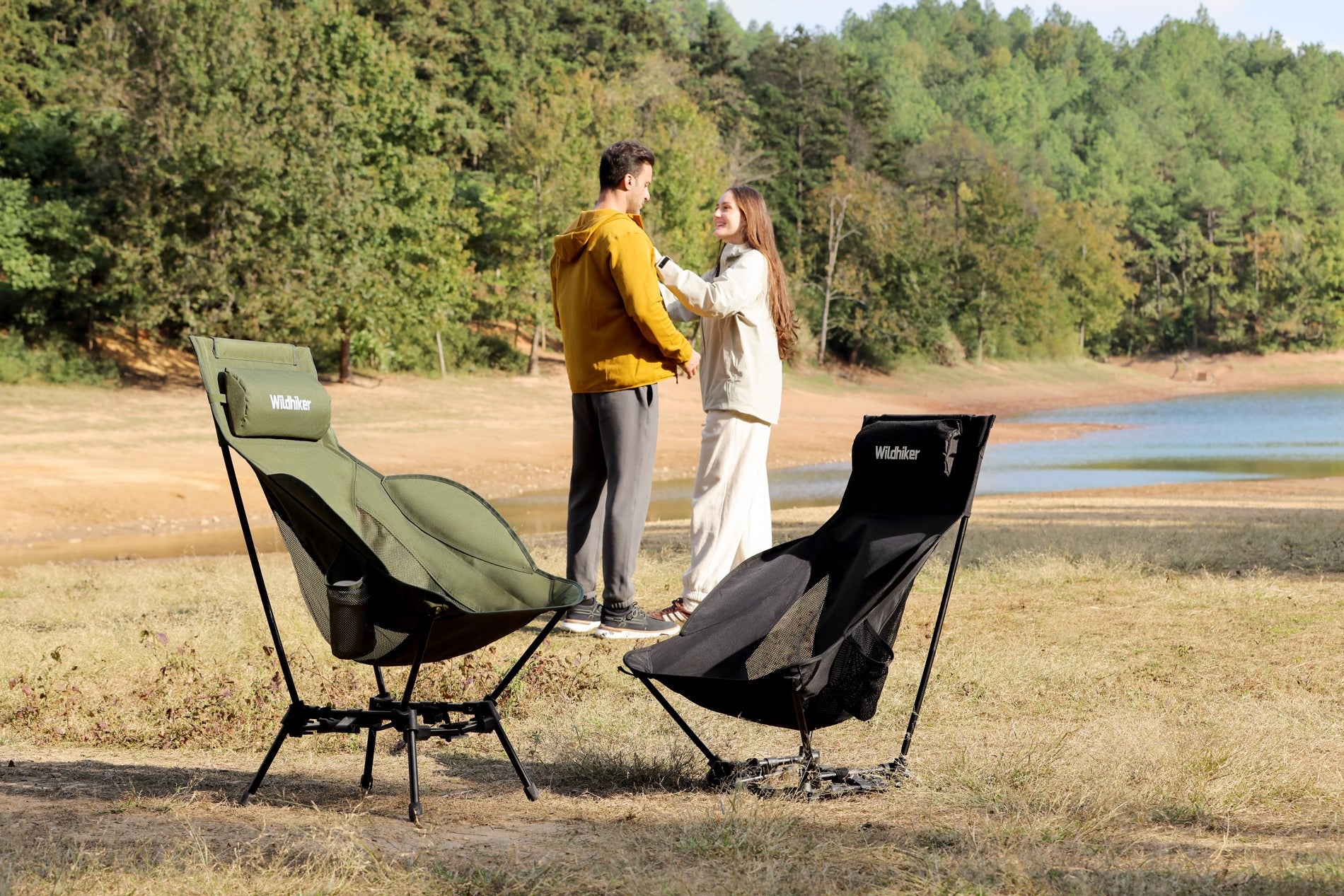 Wildhiker High Back Series chairs for relaxed outdoor comfort