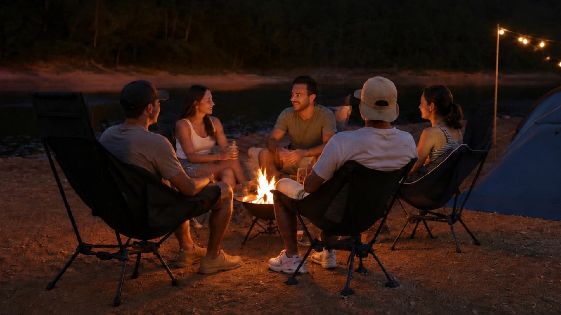 Campfire Nights with Wildhiker RestAngle chairs